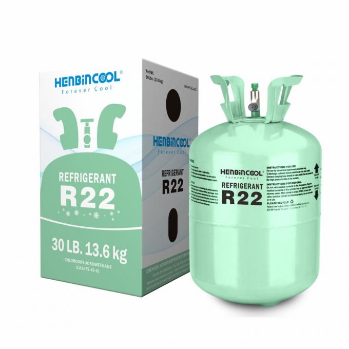99.99 HCFC 22 Chłodnik 13,6kg 30lb Jednorazowy cylinder stalowy 0