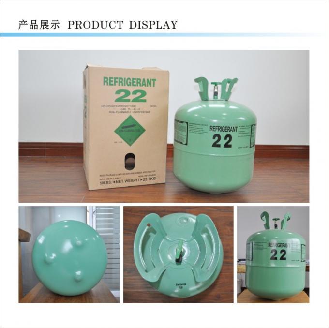 99.99 HCFC 22 Chłodnik 13,6kg 30lb Jednorazowy cylinder stalowy 3